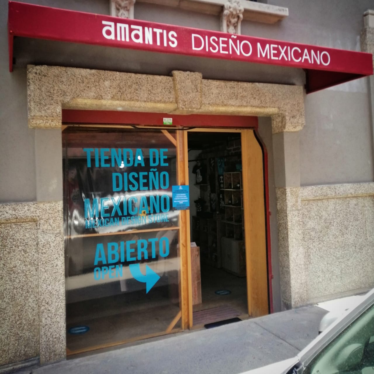 Tienda de diseño mexicano Amantis